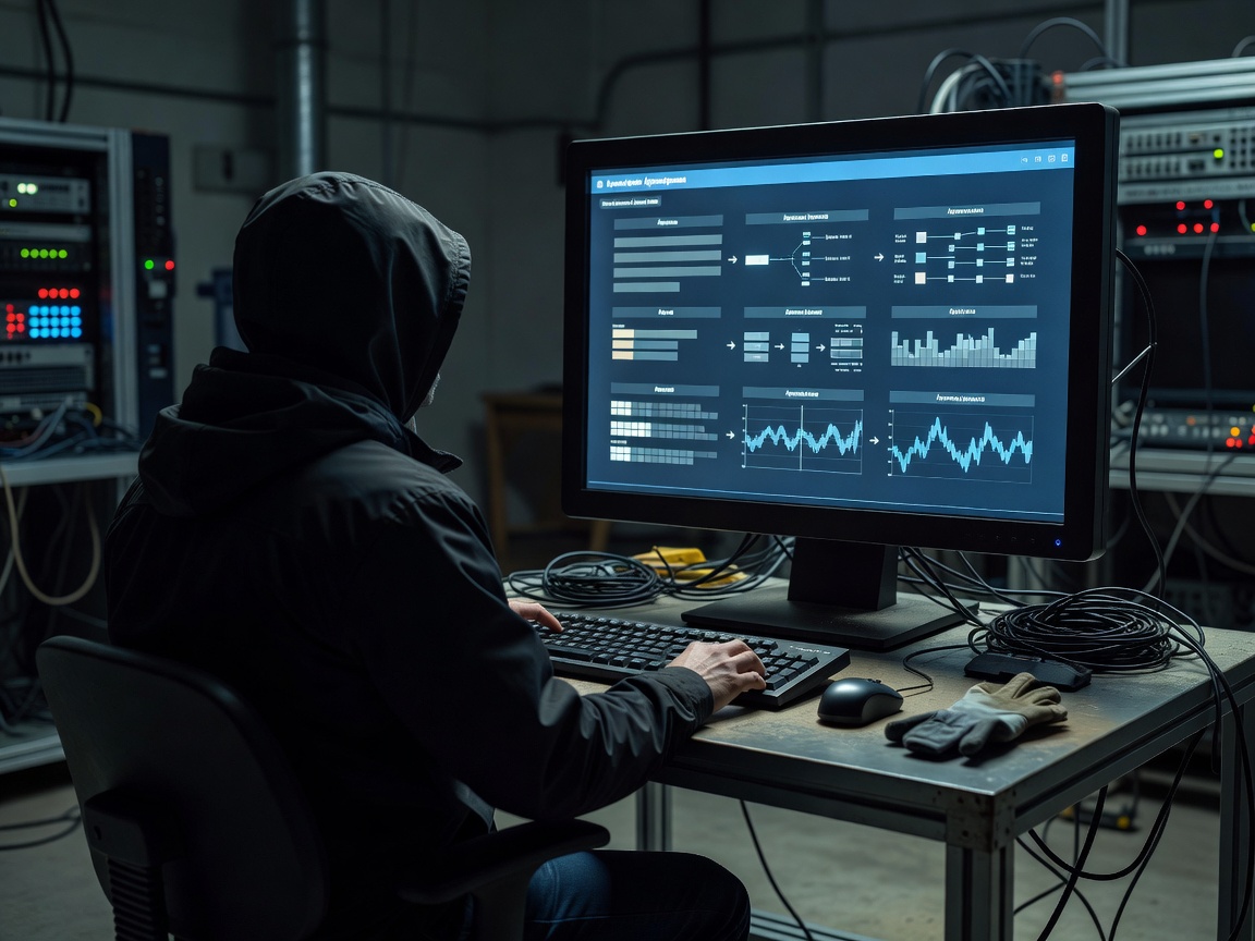 An unidentifiable operator reviewing a workflow approval screen at a workstation